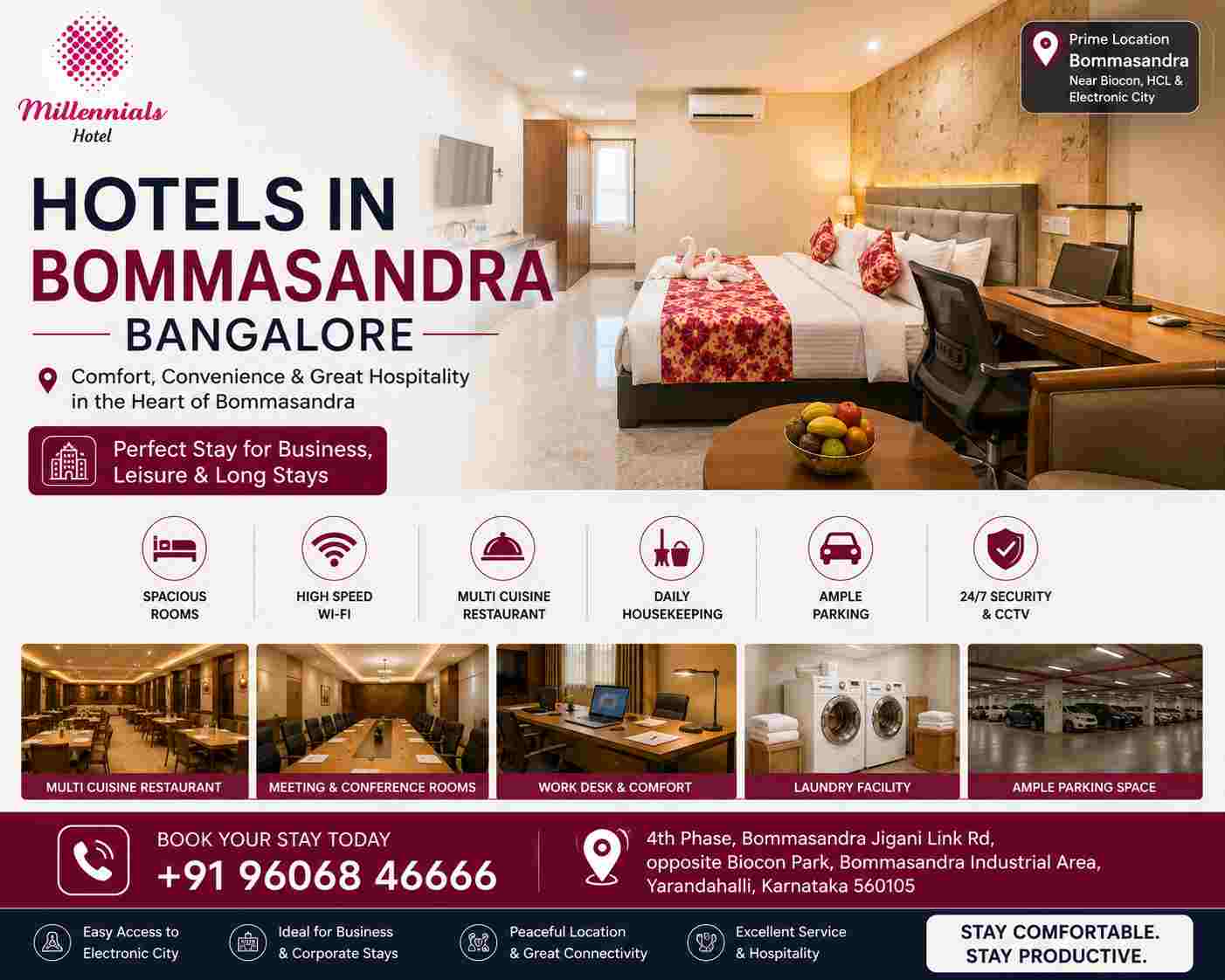 Hotels in Bommasandra Bangalore
