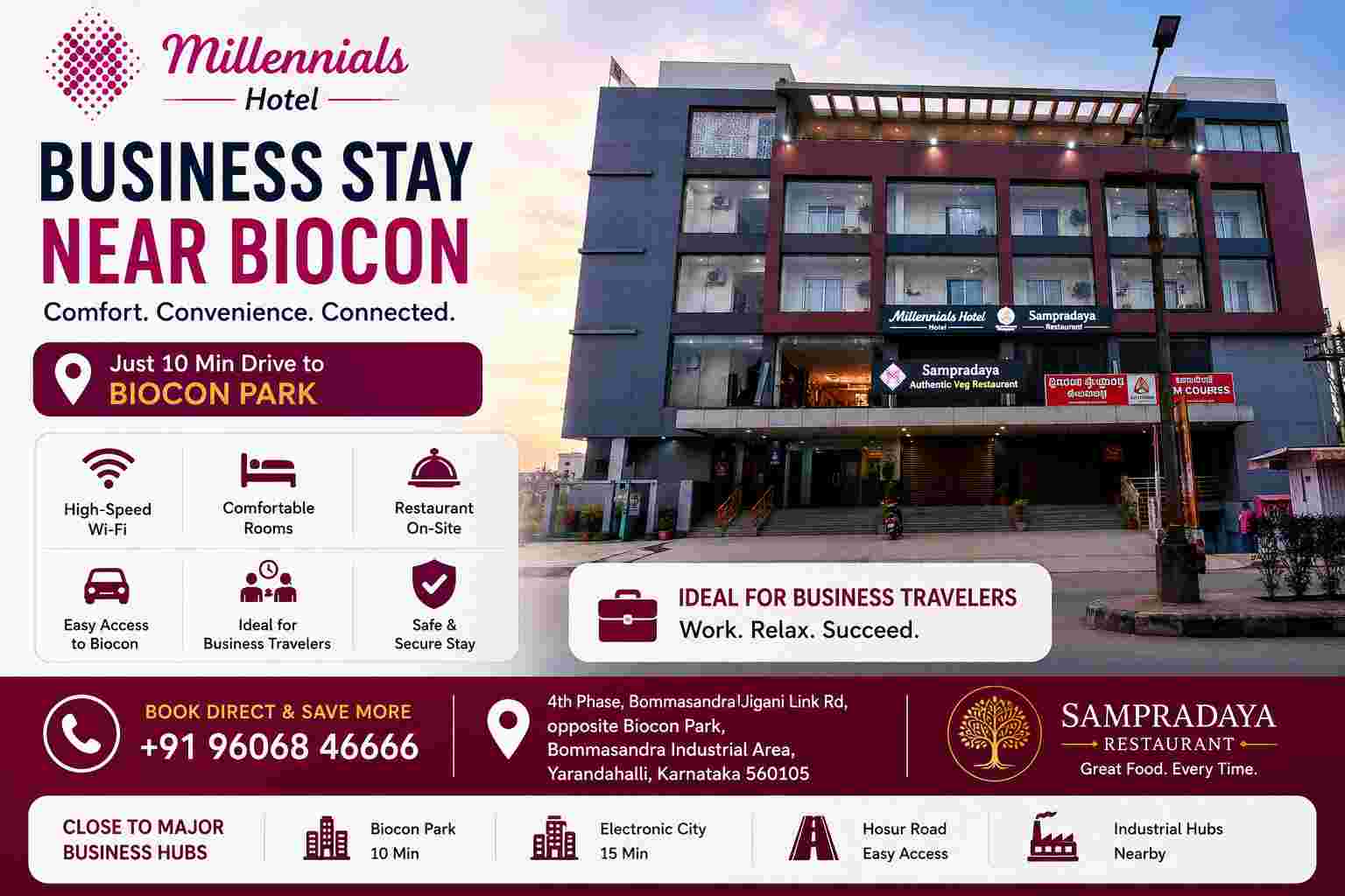 Business Stay Near Biocon