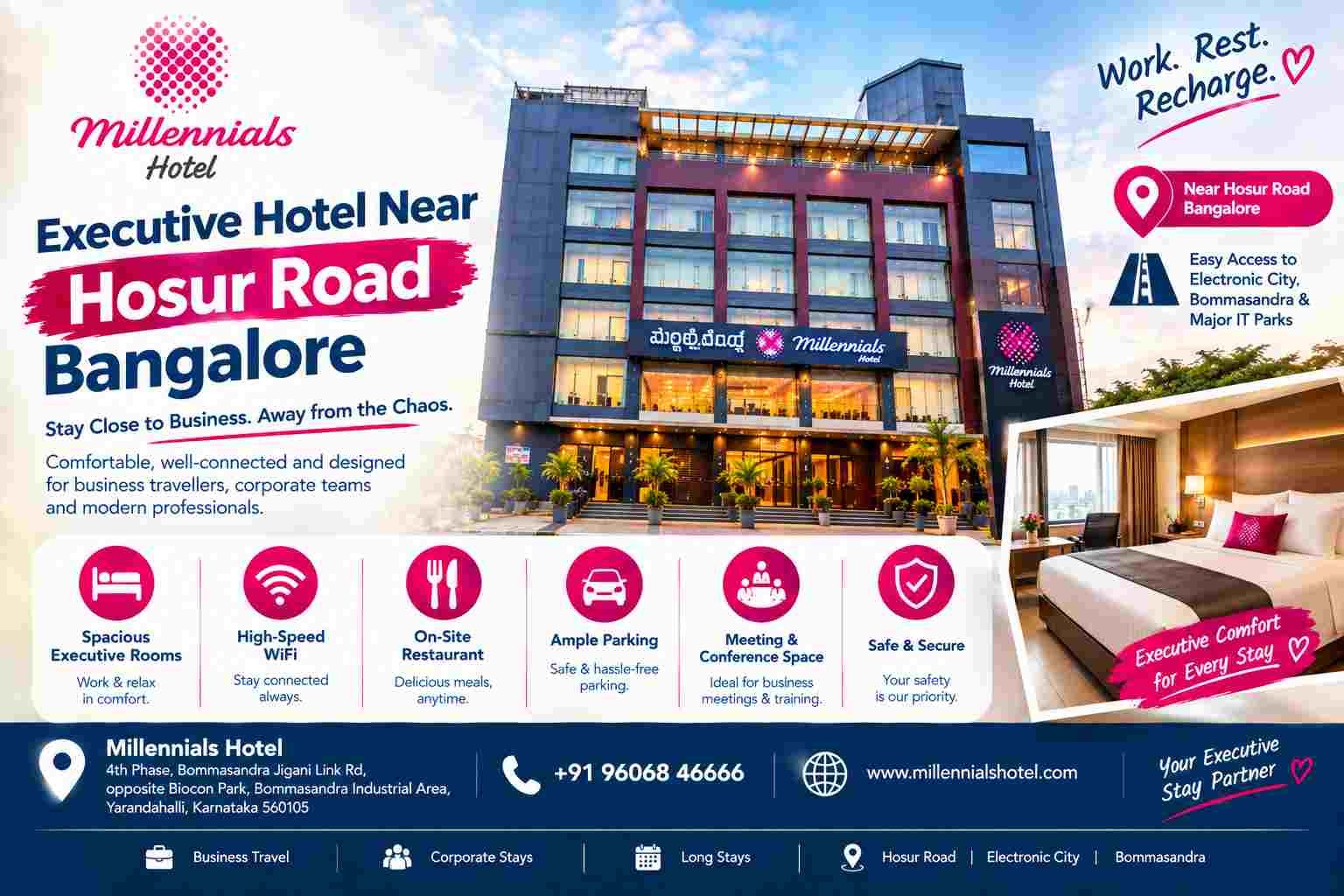 Executive Hotel Near Hosur Road Bangalore